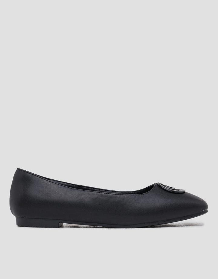 Yongki Komaladi Buckle Detail Women's Flat Shoes