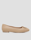 Yongki Komaladi Buckle Detail Women's Flat Shoes