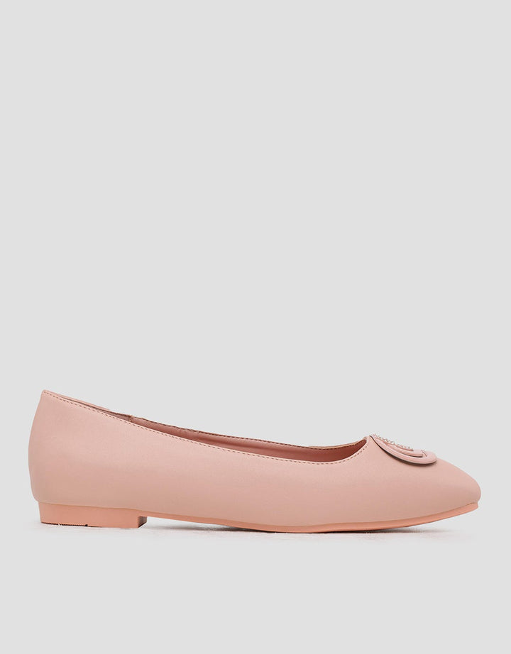 Yongki Komaladi Buckle Detail Women's Flat Shoes