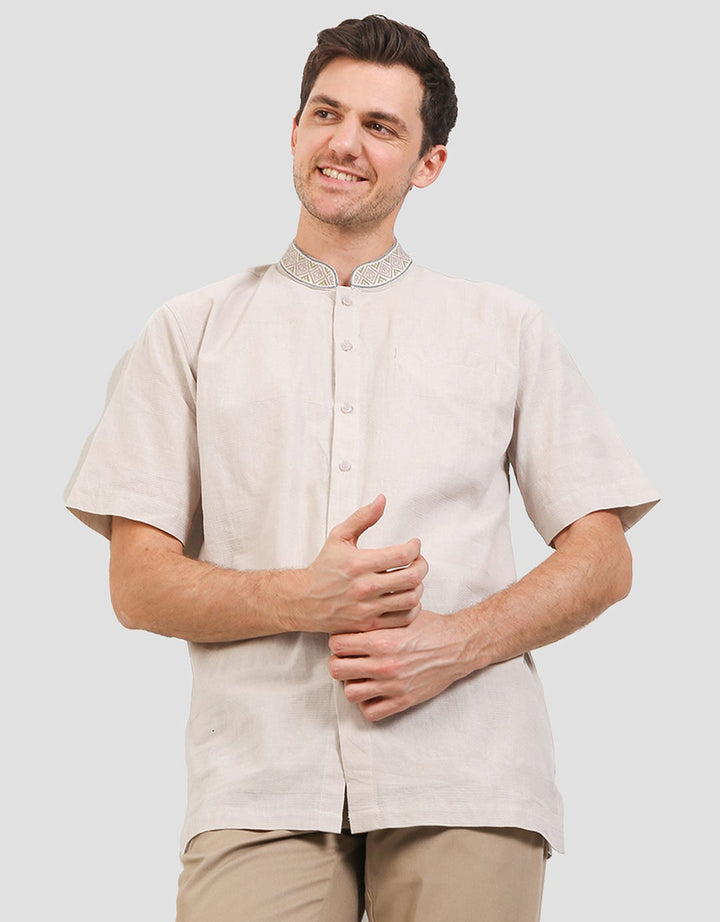 Intresse Vienna Coffee Men's Short Sleeve Koko Shirt