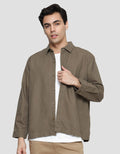 Nevada Marsoto Ottoman Oversized Kemeja Lengan Panjang Pria