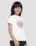 Character Powerpuff Girls Texture Kaos Anak Perempuan