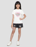 Character Powerpuff Girls Texture Kaos Anak Perempuan