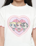 Character Powerpuff Girls Texture Kaos Anak Perempuan