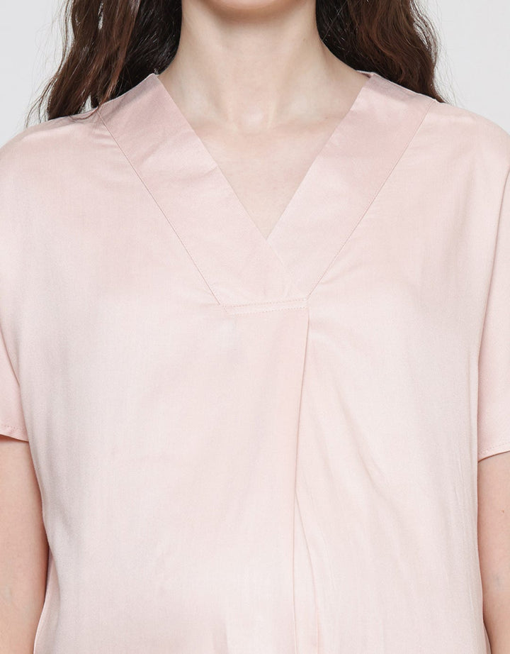 Connexion Mom V Neck Blouse for Women
