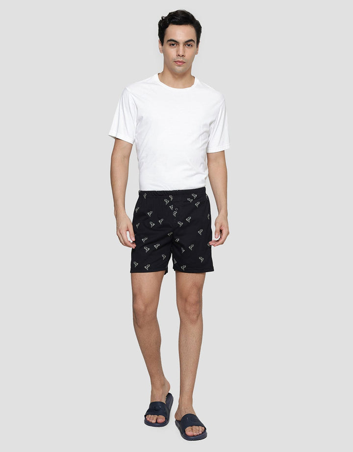 Cole Knit Shorts Origami Bird Boxer Pria