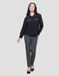 Connexion Tweed Ruffle Kemeja Wanita