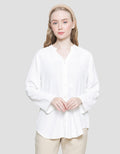 St. Yves Krinkle Cey Blouse Wanita