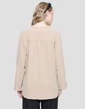 St. Yves Krinkle Cey Blouse Wanita