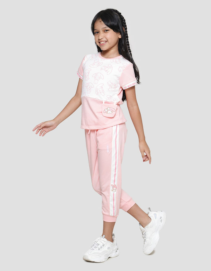 Character Top My Melody Short Sleeve T-shirt for Girls
