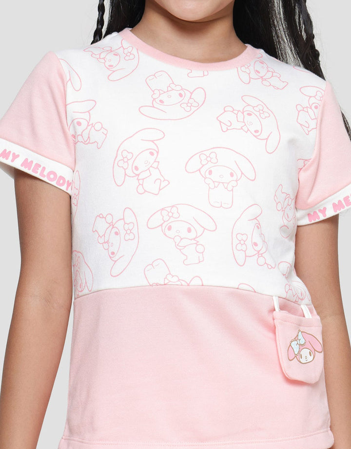 Character Top My Melody Short Sleeve T-shirt for Girls