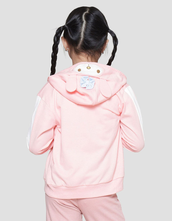 Character My Melody Jaket Hoodie Anak Perempuan