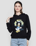 Disney Print Donald Duck Jaket Pull Over Wanita