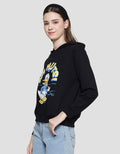 Disney Print Donald Duck Jaket Pull Over Wanita