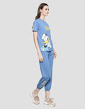 Disney Donald Duck Print Women's Short Sleeve T-Shirt
