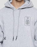 American Jeans Fleece Print Men's Hoodie Sweater