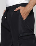American Jeans Pocket Zip Nylon Men's T-shirt Men's Woven Long Pants