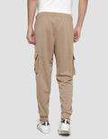 American Jeans Knit Rib Two Pocket Cargo Dk Men's Long Pants