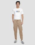 American Jeans Knit Rib Two Pocket Cargo Dk Men's Long Pants
