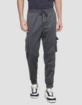 American Jeans Knit Rib Two Pocket Cargo Dk Men's Long Pants