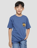 Nevada Print Single Cute Cool Anime Kaos Lengan Pendek Anak Laki-Laki