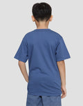 Nevada Print Single Cute Cool Anime Kaos Lengan Pendek Anak Laki-Laki