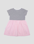 Pipiniko Bunny Striped Midi Dress Bag for Girls
