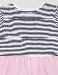 Pipiniko Bunny Striped Midi Dress Bag for Girls