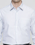 Stanley Adams Stripes Cvc Oxford Yd Kemeja Pria