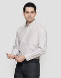 Stanley Adams Slim Stripe Oxford Cvc Kemeja Pria