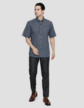 Stanley Adams Poplin Wave Men's Shirt