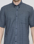 Stanley Adams Poplin Wave Men's Shirt