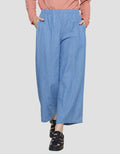 Anyday Light Denim Women's Culottes Long Pants