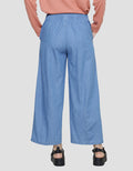 Anyday Light Denim Women's Culottes Long Pants