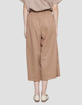 Anyday Solid Color Women's Culotte Long Pants