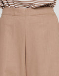 Anyday Solid Color Women's Culotte Long Pants