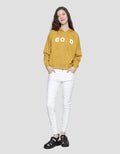 Cardinal Girl Good Print Sweater Wanita
