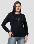 Cardinal Girl Just Question Sweater Wanita