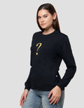 Cardinal Girl Just Question Sweater Wanita