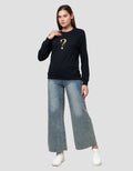 Cardinal Girl Just Question Sweater Wanita
