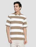 Nevada Jersey Stripe Kaos Polo Lengan Pendek Pria