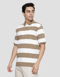 Nevada Jersey Stripe Kaos Polo Lengan Pendek Pria
