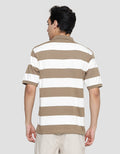 Nevada Jersey Stripe Kaos Polo Lengan Pendek Pria