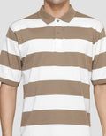 Nevada Jersey Stripe Kaos Polo Lengan Pendek Pria
