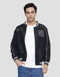 Nevada Woven Varsity Jaket Pria