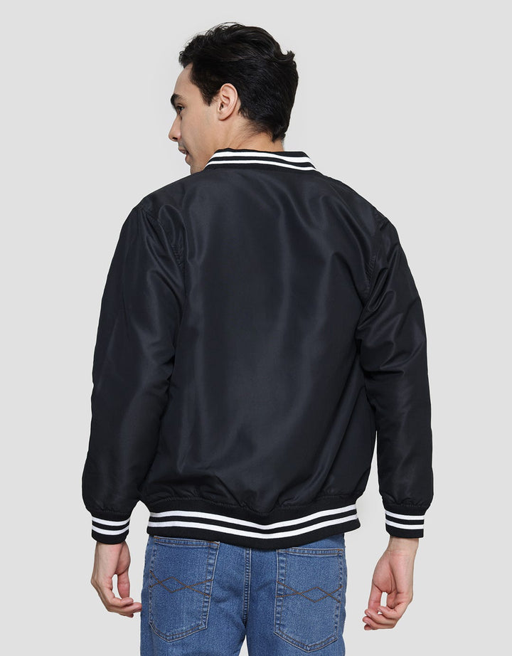 Nevada Woven Varsity Jaket Pria