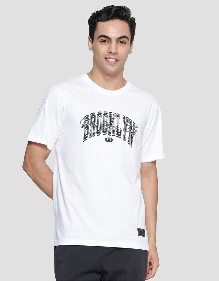 Nevada Print Brooklyn Woven Label Men's Short Sleeve T-Shirt