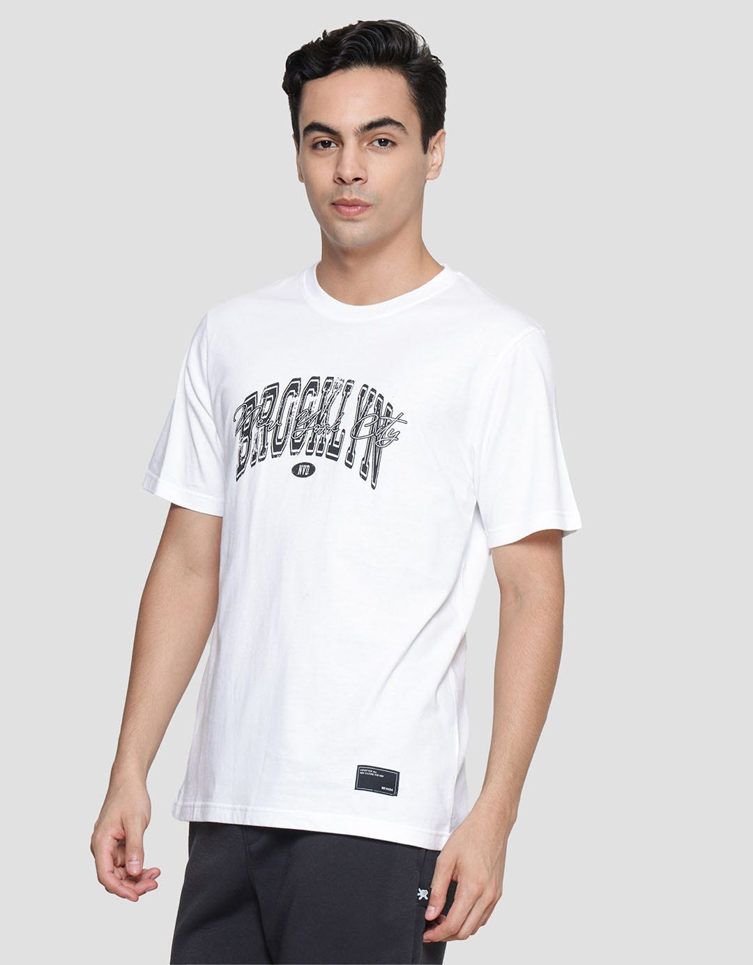 Nevada Print Brooklyn Woven Label Men's Short Sleeve T-Shirt