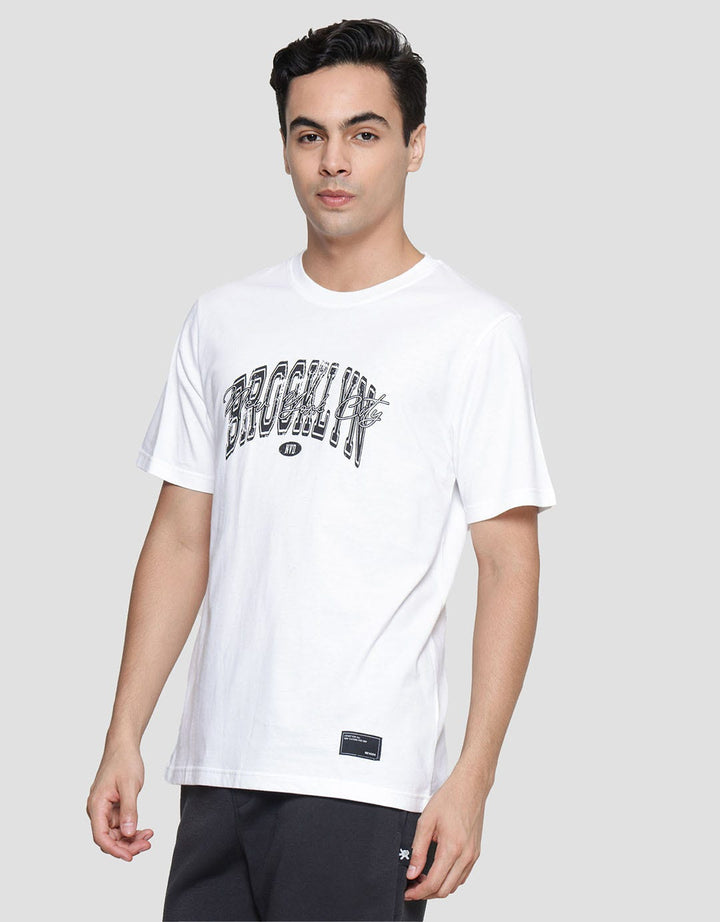 Nevada Print Brooklyn Woven Label Men's Short Sleeve T-Shirt