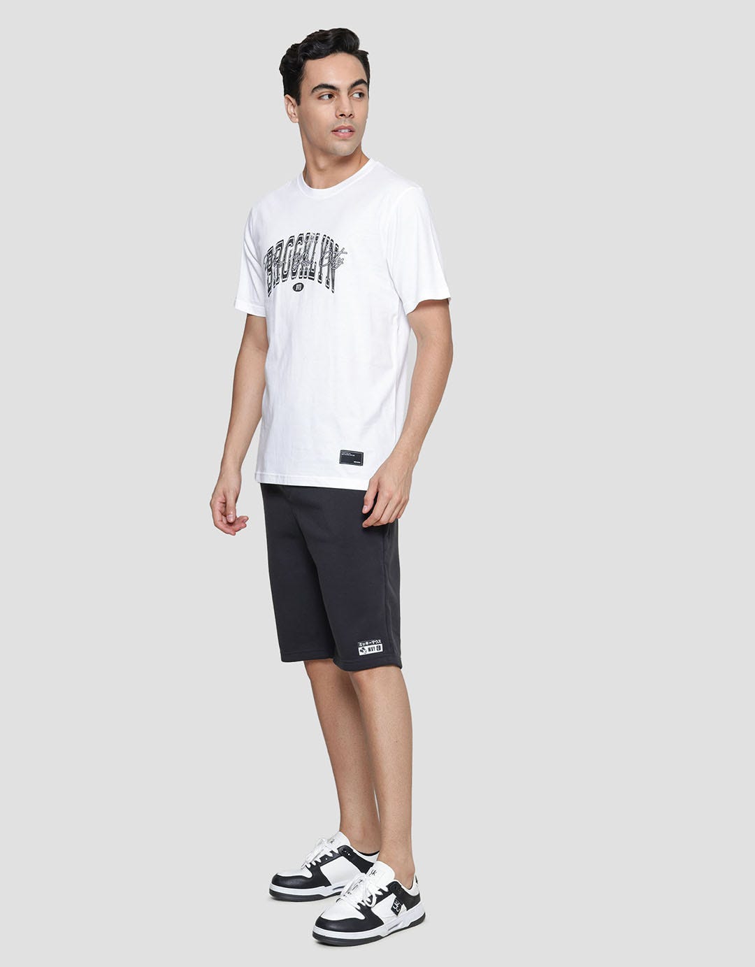 Nevada Print Brooklyn Woven Label Men's Short Sleeve T-Shirt